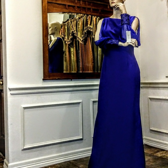 Teri Jon Dresses & Skirts - Teri Jon long gown by Freeman.  Long sleeves.